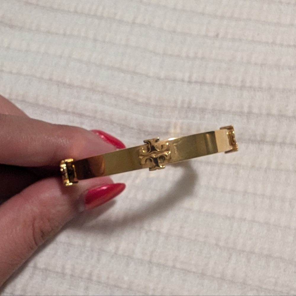 Tory Burch Logo Bangle Bracelet